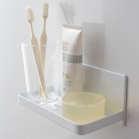 tower（タワー）マグネットバスルームラック ホワイト