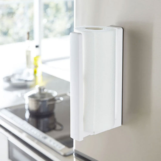 tower（タワー） ストッパー付マグネットキッチンペーパーホルダー ホワイト