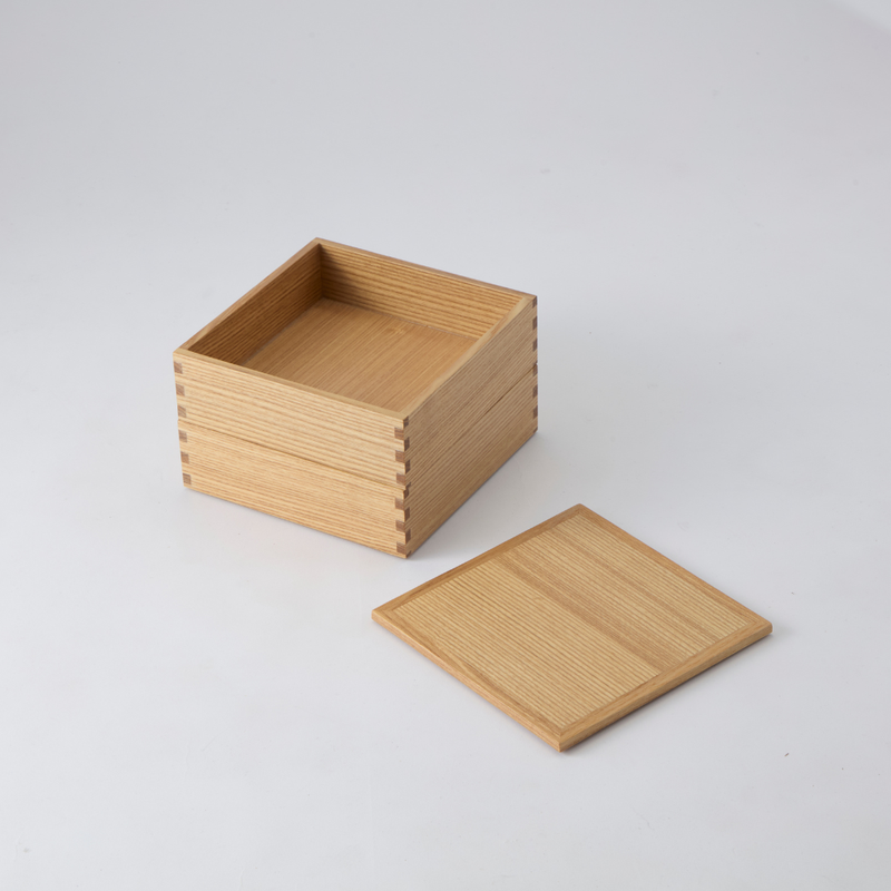 にちにち道具 白木塗 二段重 (タモ) |キッチン用品通販サイト Y.YACHT