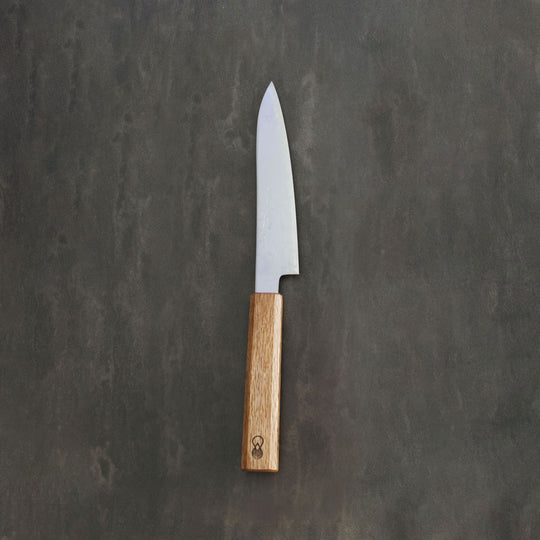 にちにち道具 樫の柄の包丁 ペティナイフ