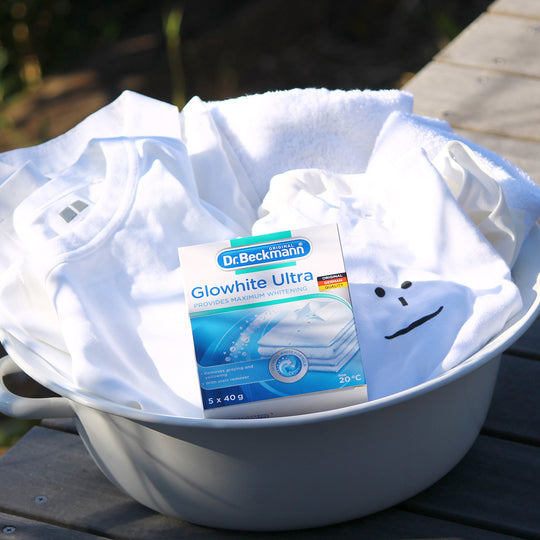 Dr. Beckmann（ドクター ベックマン）グローホワイト ウルトラ 蛍光増白剤（酸素系漂白剤入り）5包入り