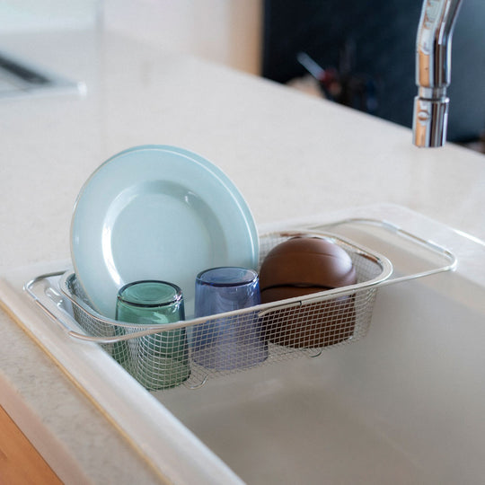bws SELECTION（ビーワースセレクション）すっきり暮らす水切りかご深型 シンク渡しタイプ
