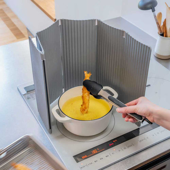 bws SELECTION（ビーワースセレクション）すっきり暮らす油はねガード IH専用 6枚タイプ ダークグレー