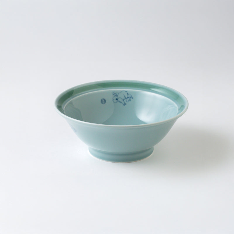 EDITIONS(エディションズ) KARAKO どんぶり 青磁 21371 |キッチン用品