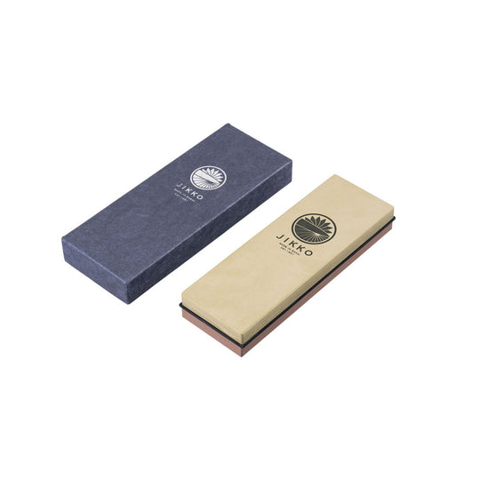 にちにち道具 樫の柄の包丁 両面砥石