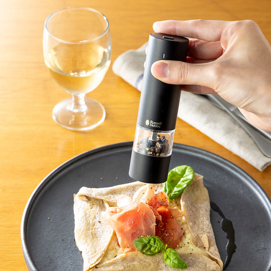Russell Hobbs（ラッセルホブス）充電式ミル ソルト＆ペッパー ミニ ブラック