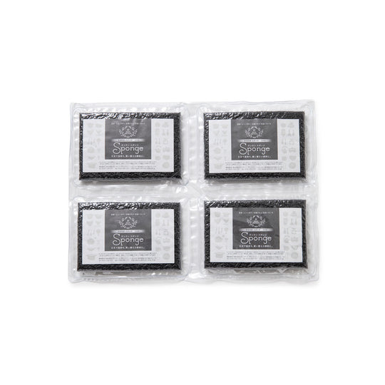 サンサンスポンジ ノーマル 4個セット ブラック