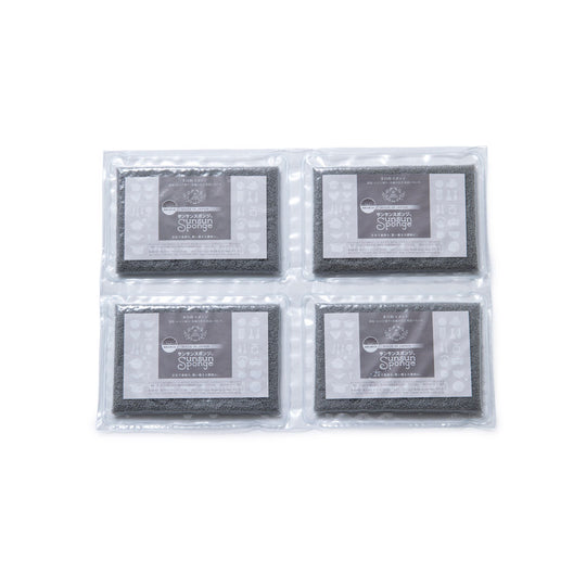 サンサンスポンジ ノーマル 4個セット シルキーグレー