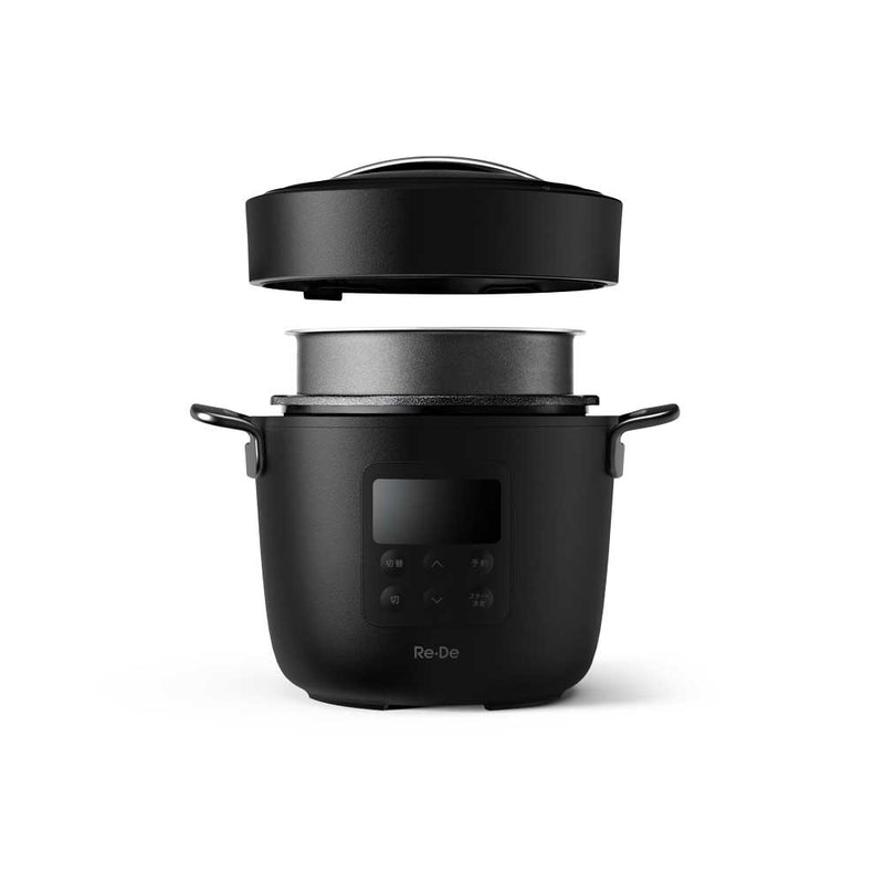 Re･De Pot 電気圧力鍋 2L ブラック