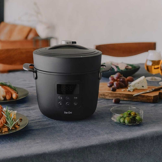 Re･De Pot 電気圧力鍋 2L ブラック