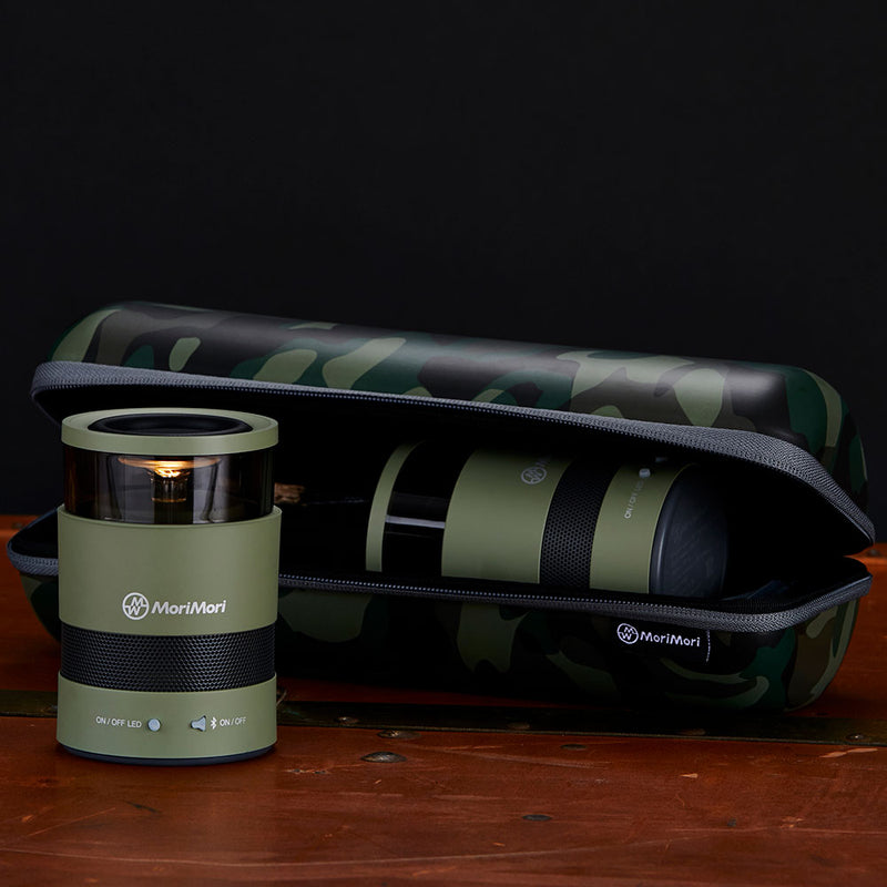 MoriMori LED W Speaker ダブルスピーカー CAMO MoriMori(モリモリ) LED ダブルスピーカー CAMO カモフラ FWS-1703-CM