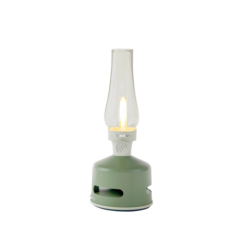MoriMori LED ランタンスピーカー Sグリーン MoriMori(モリモリ) LEDランタンスピーカーS1 HOUSE GARDEN (グリーン