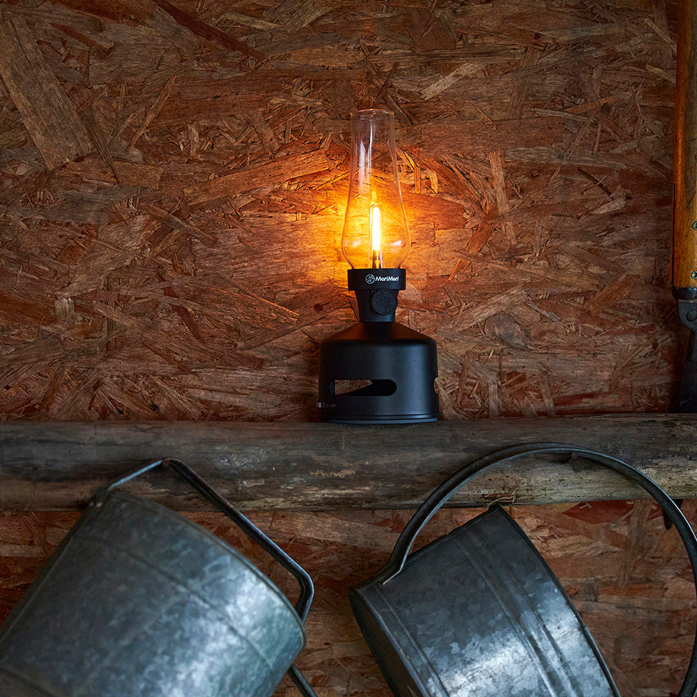 MoriMori(モリモリ) LEDランタンスピーカーS1 PANTERA (ブラック色