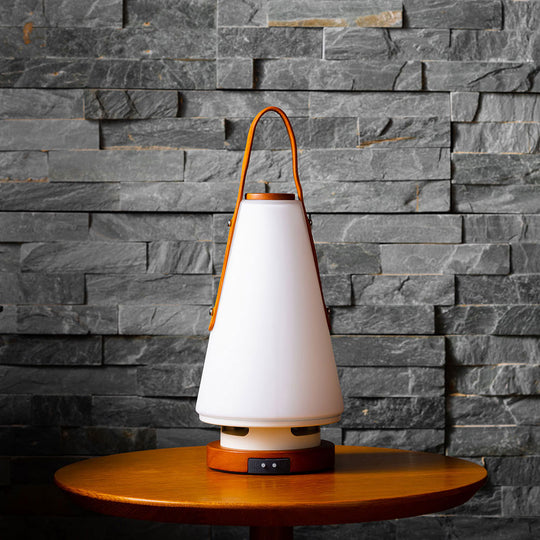 MoriMori(モリモリ) LEDランタンスピーカーROOMS レザーハンドル