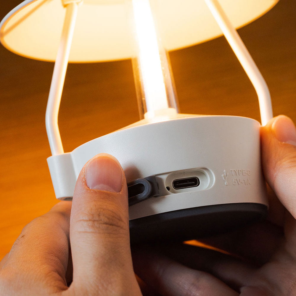 MoriMori(モリモリ) LED ランタン MINIMO (ダークグレイ) FMN-2202-GR