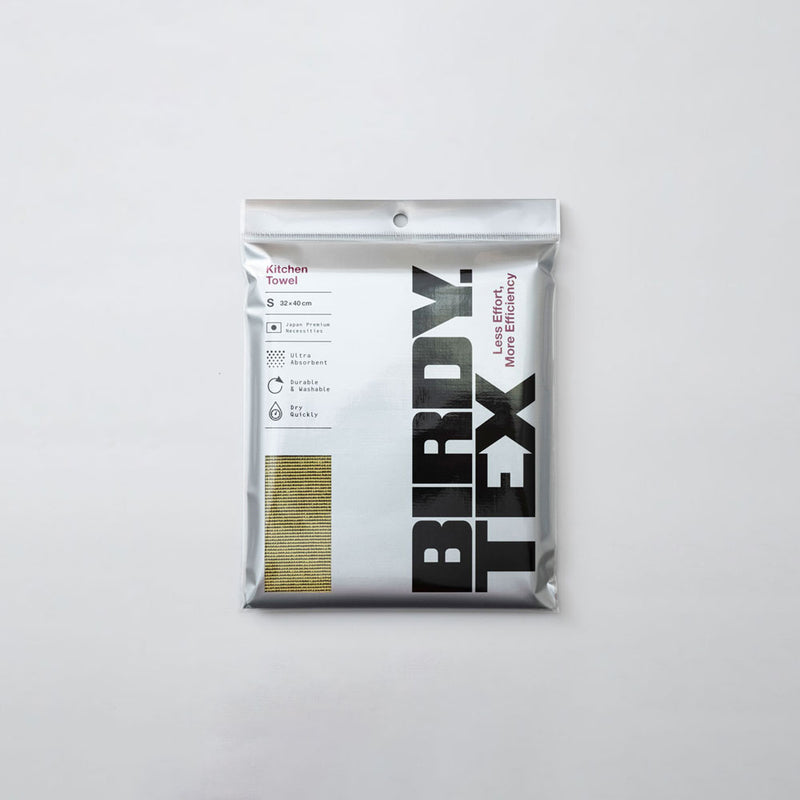 BIRDY.TEX（バーディ テックス）キッチンタオル イエロー
