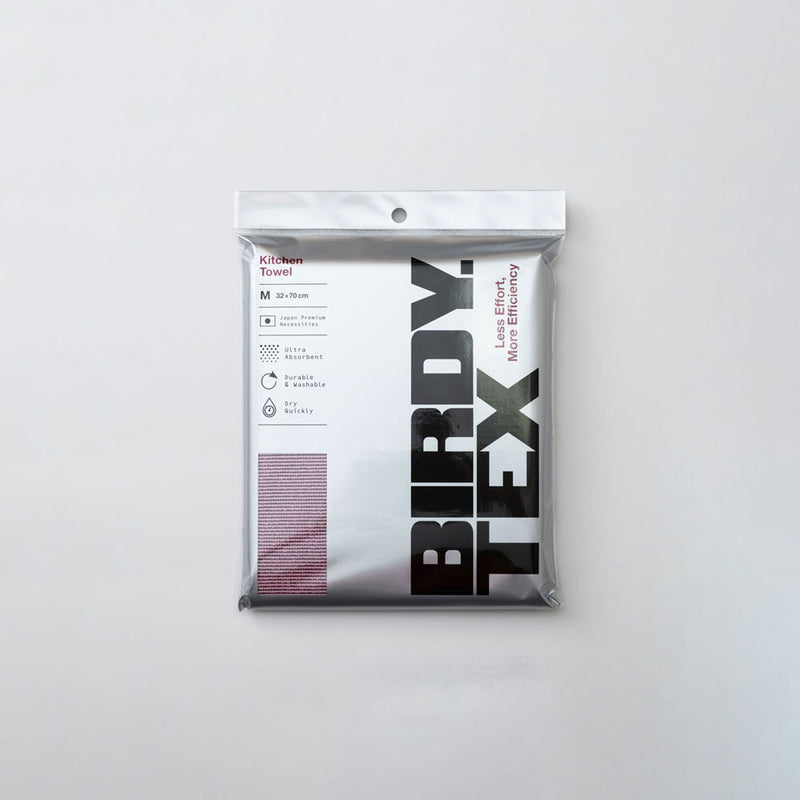 BIRDY.TEX（バーディ テックス）キッチンタオル ピンク