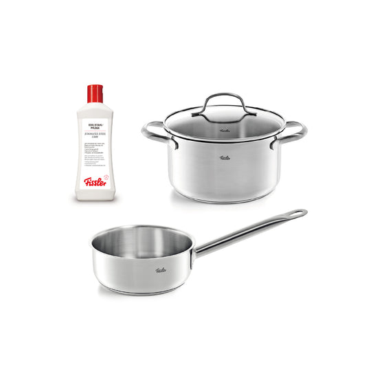 Fissler(フィスラー) サンフランシスコ ソースパン 16cm・シチューポット 20cm セット（クリーナー付き）
