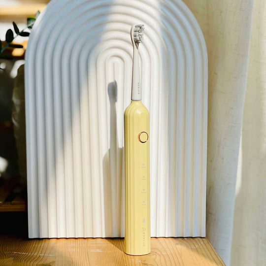 EPEIOS(エペイオス) Okare! 音波電動歯ブラシ クリームイエロー