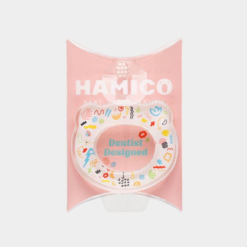 HAMICO(ハミコ)  BABY TOOTHBRUSH(ベビーハブラシ) SHERBETCOLOR スケッチ