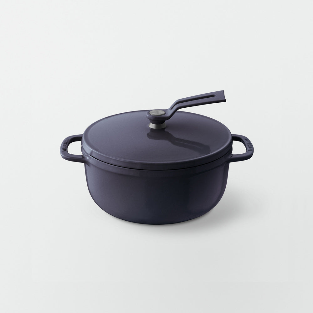 バーミュキュラ　オーブンポット2 ホワイト深型18cm オーブンポット 2 22cm セルフスタンディングリッド[オイスター