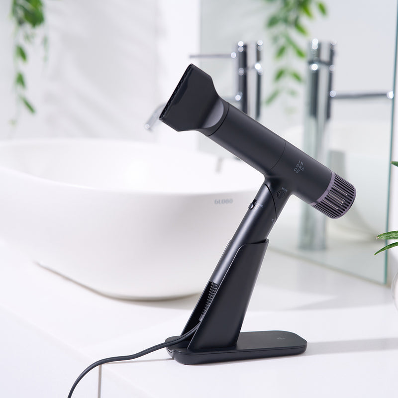 INGRACE Velena ヘアドライヤー スタンドセット ブラック INGRACE Velena (イングレイス ヴェレナ) ドライヤースタンド ブラック