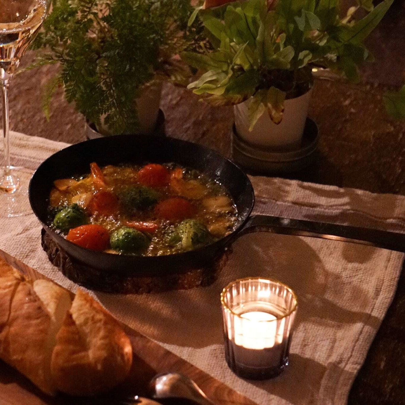 野鍛冶やまご ちょっと深めの鉄フライパン