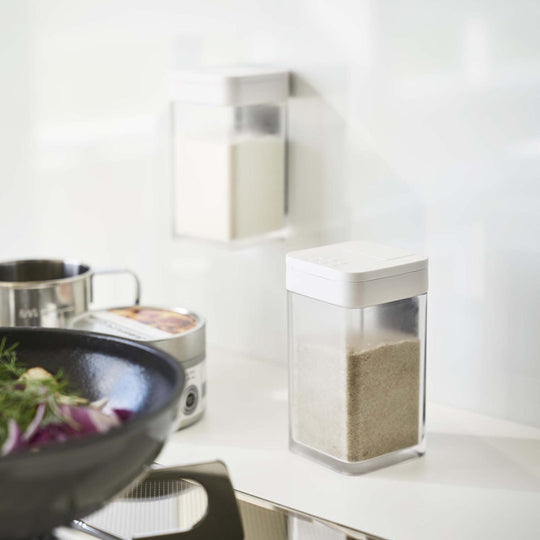 tower（タワー）マグネット小麦粉＆スパイスボトル ホワイト