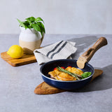 【単品】グリーンパン クリックシェフ 着脱式木目調ハンドル ライトブラウン