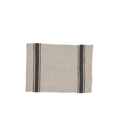 Sankara.(サンカラ) ストライプ ランチョンマット ブラック