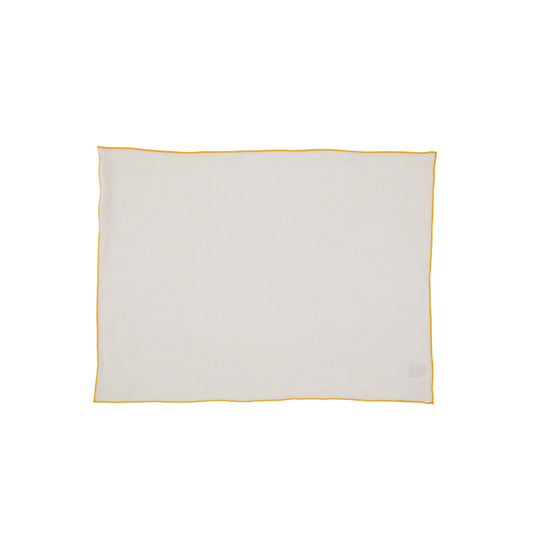 Sankara.(サンカラ) リネン カラーディッシュクロス イエロー