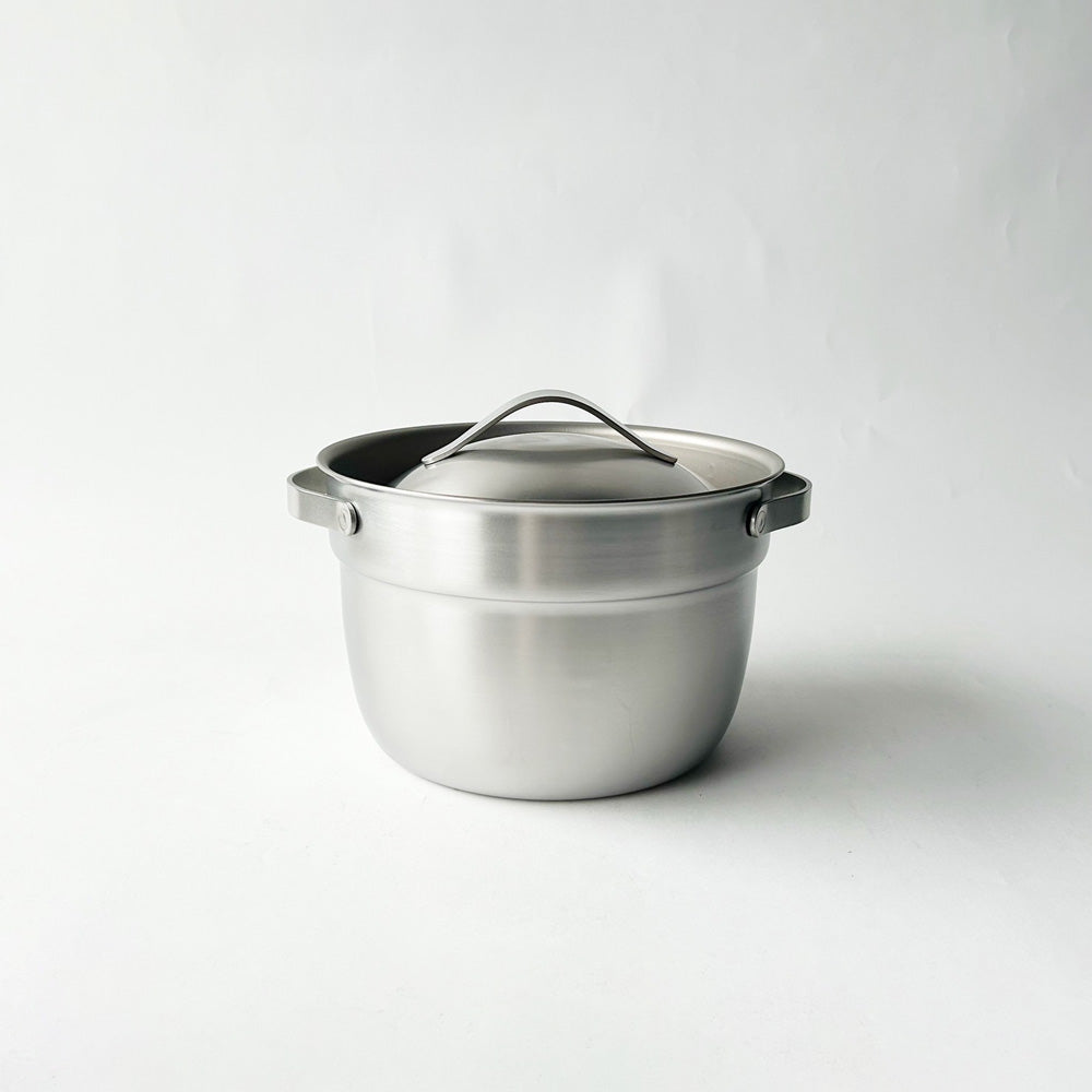 【宮崎製作所】ごはん鍋 ステンレスタイプ五合 ごはん鍋 ステンレスタイプ - 宮崎製作所公式ウェブサイト