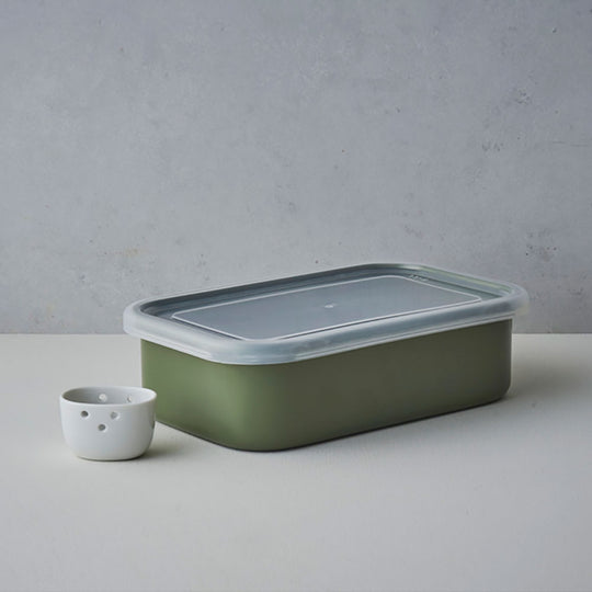 野田琺瑯 ぬか漬け小町 オリーブ