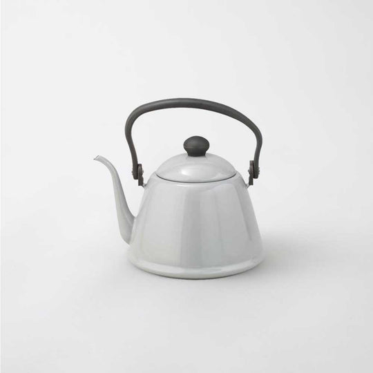 野田琺瑯 ドリップケトルII グレー