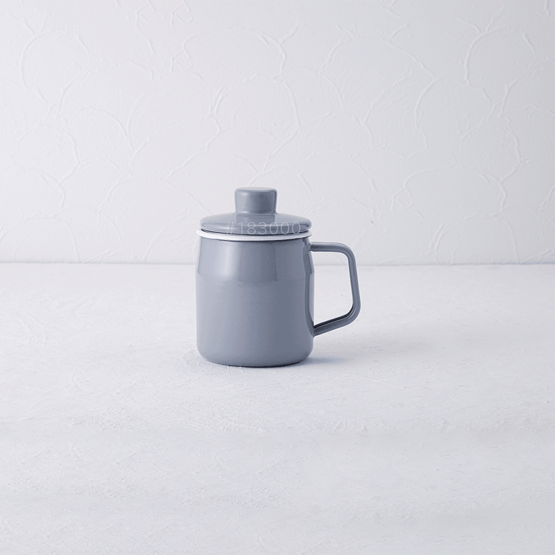 富士ホーロー フィルトミニ 0.35Lオイルポット ライトグレー OP-0.35L 富士ホーロー フィルトミニ 0.35Lオイルポット ライトグレー OP-0.35L