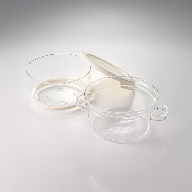 HARIO(ハリオ) ガラスのある生活 ガラスのせいろ蒸し器