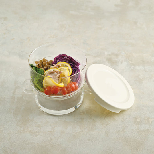 HARIO(ハリオ) ガラスのある生活 ガラスのせいろ蒸し器