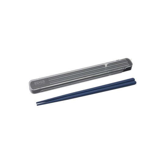 YELLOW STUDIO(イエロースタジオ)’25 EDGE 箸&ケース ブルー