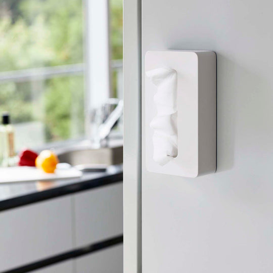 tower（タワー）マグネットコンパクトティッシュケース ホワイト