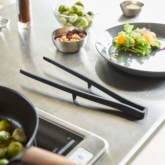 tower（タワー）シリコーン菜箸トング ブラック
