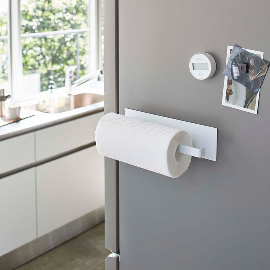 tower（タワー） マグネットキッチンペーパーホルダー ワイド ホワイト