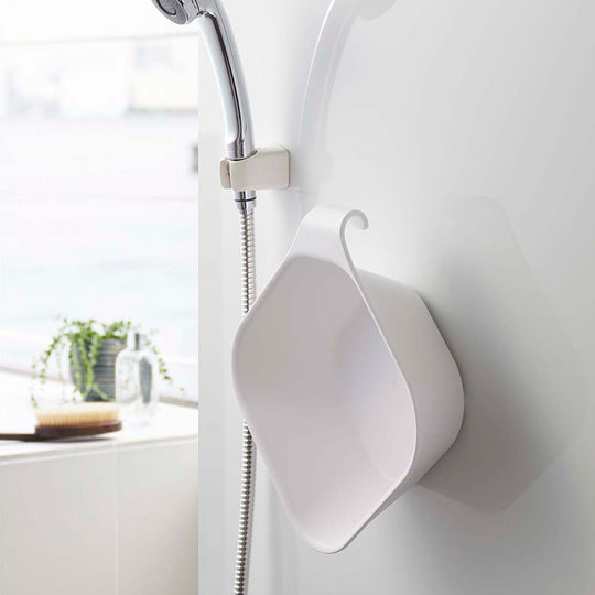 tower（タワー）マグネット&引っ掛け湯おけ ホワイト