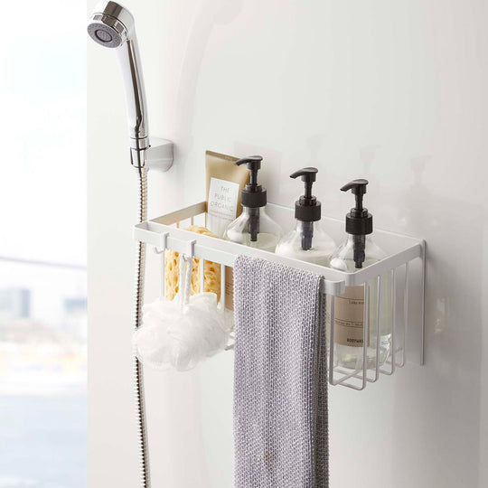 tower（タワー）マグネットバスルームバスケット ホワイト