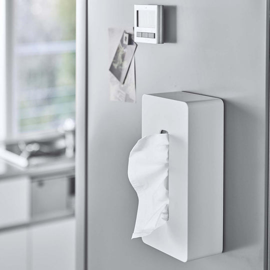 tower（タワー）マグネット ティッシュケース レギュラーサイズ ホワイト