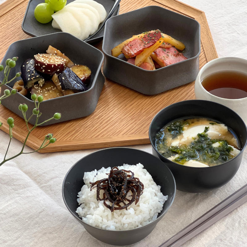 ARAS(エイラス) お茶碗 グレー A_05GY |キッチン用品通販サイト Y