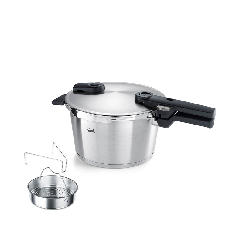 Fissler(フィスラー) ビタクイック プレミアム 圧力鍋 蒸し器・三脚付