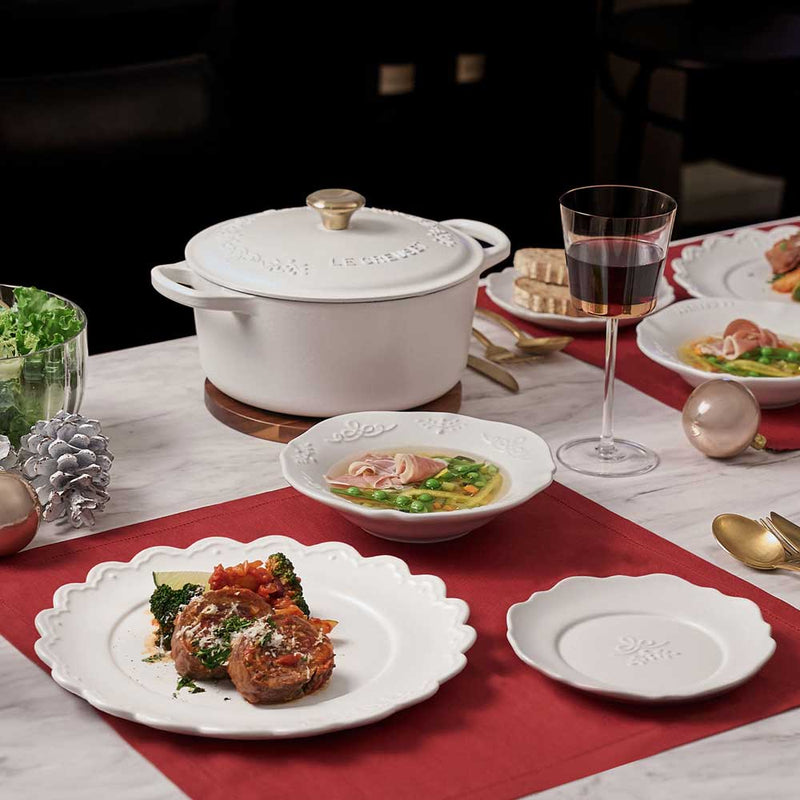 LE CREUSET（ル・クルーゼ）エタニティレース・プレート コットン