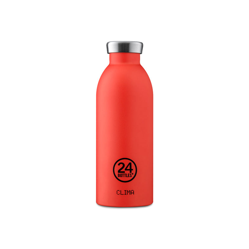 24Bottles(トゥエンティフォー ボトルズ) クロマティックコレクション クライマボトル 500ml ホットレッド