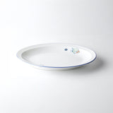 EDITIONS(エディションズ) KARAKO 楕円プレート 白磁