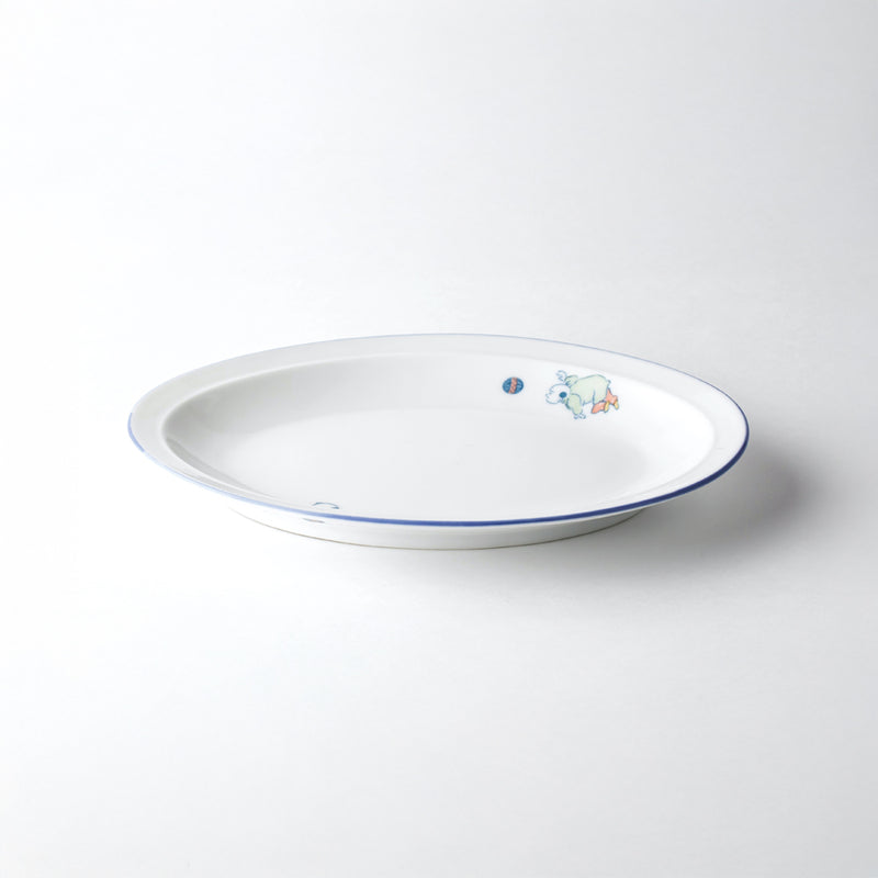 EDITIONS(エディションズ) KARAKO 楕円プレート 白磁 |キッチン用品